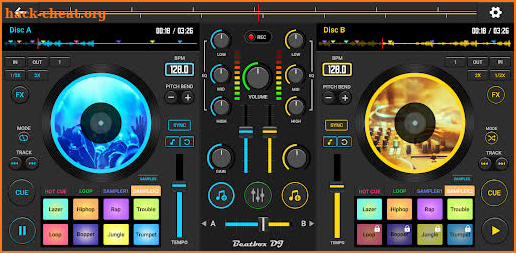 DJ Music mixer - DJ Mix Studio screenshot