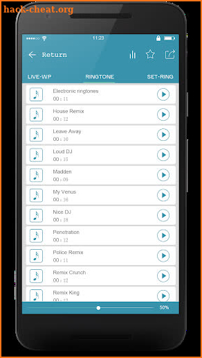 DJ Remix Electronic Ringtones screenshot