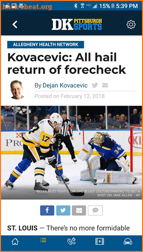 DK Pittsburgh Sports screenshot