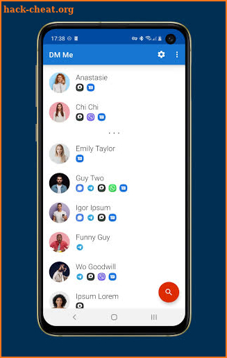 DM Me - All your Chats in One App screenshot