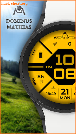 DM | 032 Digital Watch Face screenshot