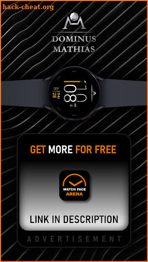 DM | 040 Digital Watch Face screenshot