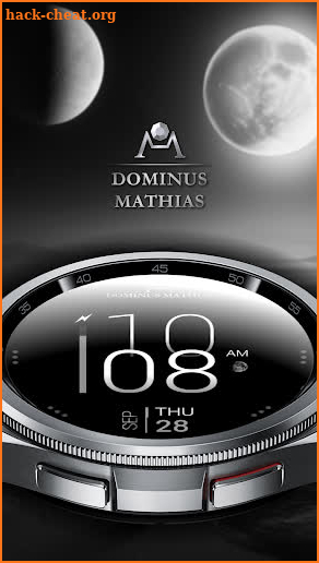 DM | 040 Digital Watch Face screenshot