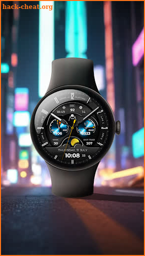 DM | 102 Hybrid Watch Face screenshot