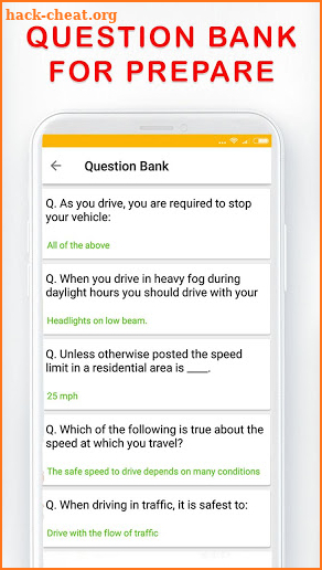 DMV Test App For USA screenshot