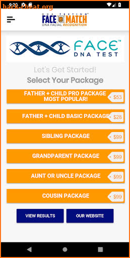 DNA Face Match Test - Find out if you're related? screenshot