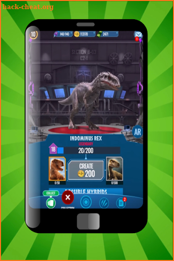 DNA Jurassic World Alive Guide screenshot