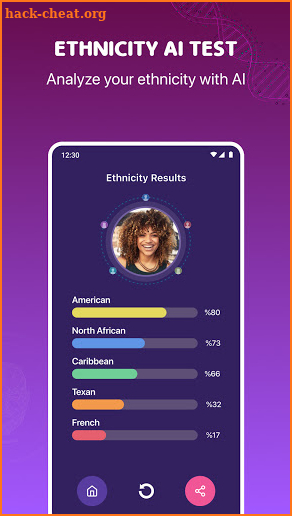 DNAlyzer - DNA Ancestry Gradient AI Test screenshot