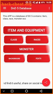 DnD 5e Database Pro screenshot