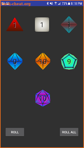 DnD Dice screenshot