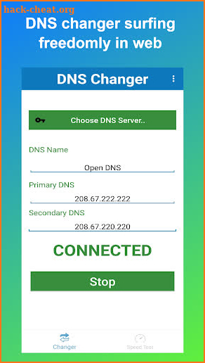 DNS Changer (no root 3G/4G/WIFI) screenshot