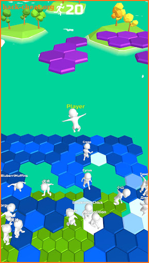 Do Not Fall .io screenshot