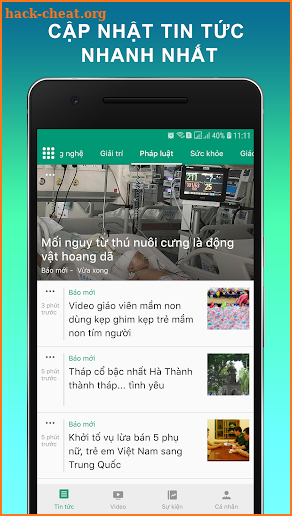 Đọc Báo 24h - Tin tức, tin mới cập nhật screenshot