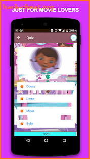 Doc McStuffins Quiz screenshot