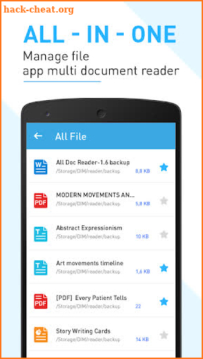 Document Viewer – Docx, Slide, PDF screenshot