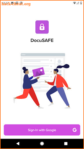 DocuSAFE Evidence Collection screenshot