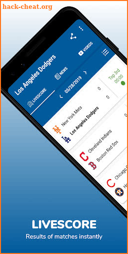 Dodgers Baseball: Livescore & News screenshot