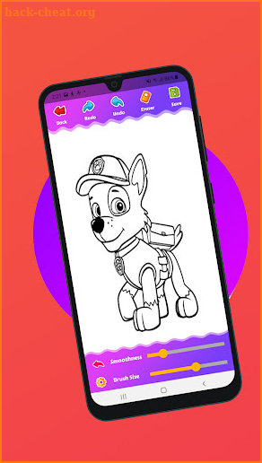 dog coloring book - Games screenshot