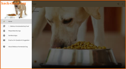 Dog Food Recipes - Homemade Do screenshot