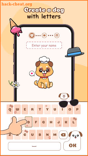 Dog language: DIY Wallpaper screenshot