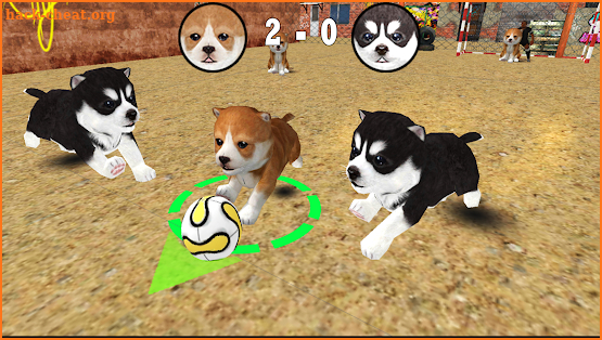 Dog Puppy Craft : Street Football Match 2018 screenshot