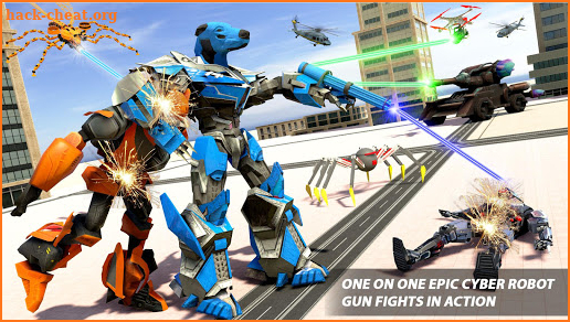 Dog Robot Transform: Real Drone Robot War screenshot