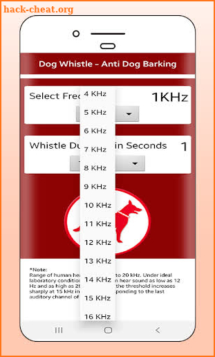 Dog Whistle - Anti Dog Barking screenshot
