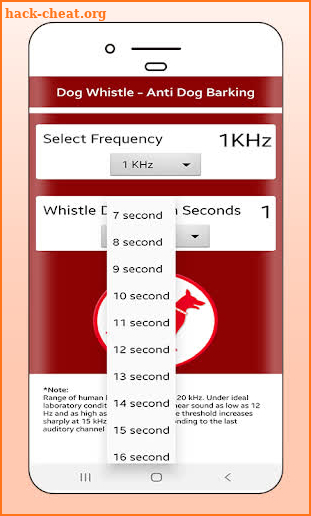 Dog Whistle - Anti Dog Barking screenshot