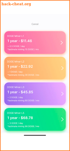 DOGE Miner 39 screenshot