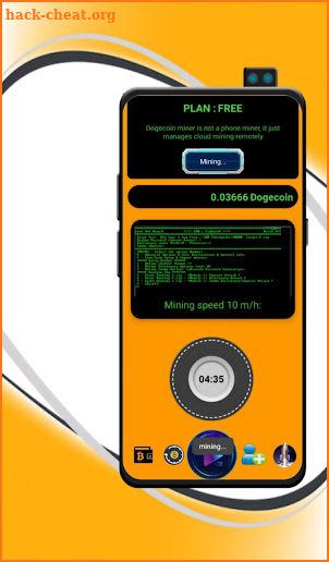 Dogecoin miner Pro screenshot