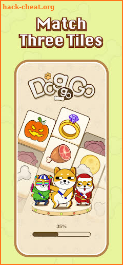 Doggo Go - Meme, Match 3 Tiles screenshot