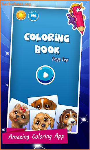 Dogs Coloring Book screenshot