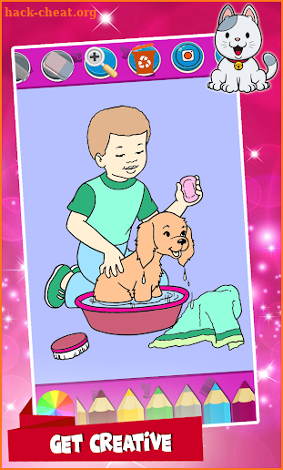 Dogs Coloring Book screenshot