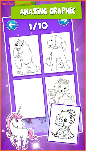 Dogs Coloring Book screenshot