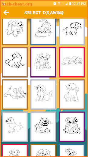 Dogs Coloring Pages For Kids screenshot