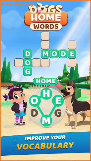 Dogs home: Crosswords puzzle screenshot