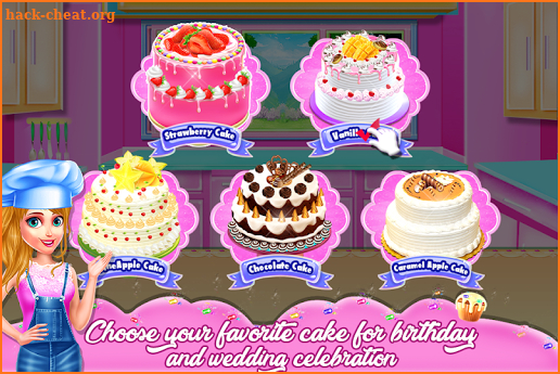 Doll Cake Bake Bakery Shop - Cooking Flavors screenshot