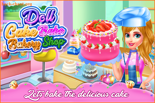 Doll Cake Bake Bakery Shop - Cooking Flavors screenshot