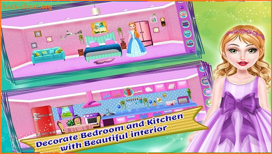 Doll Dream House Decorating Games screenshot