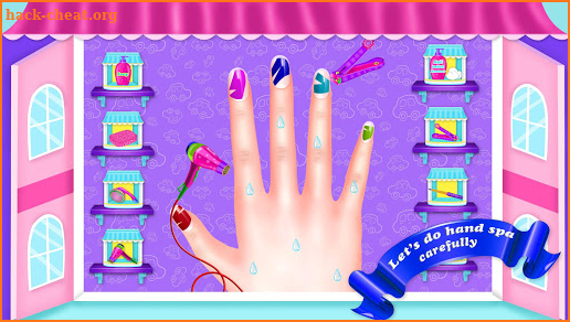 Doll Fashion Nail Art Beauty Salon screenshot