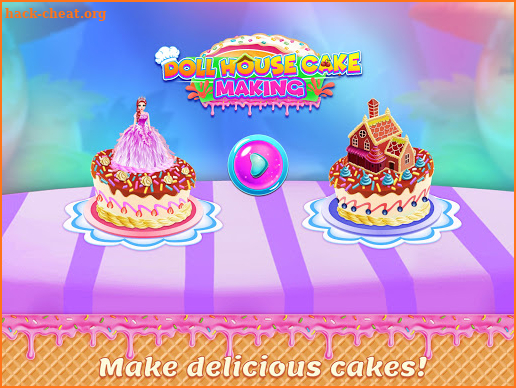 Doll House Cake Maker Decorate & Bake screenshot