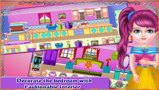 Doll House Interior Decorating Games screenshot