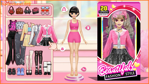 Doll Makeover: dress up games screenshot