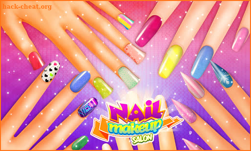 Doll Nail makeup : Fashion Girl games 2020 screenshot