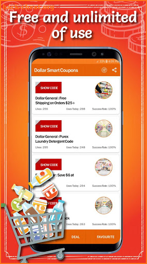 Dollar Smart Coupons for Family screenshot