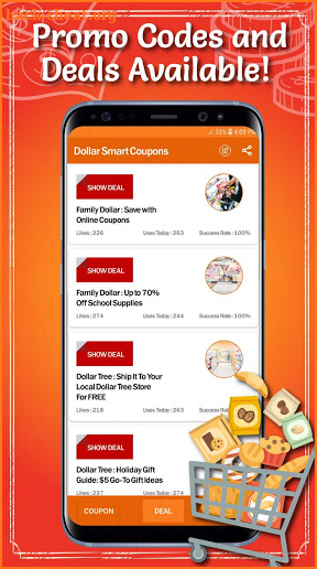 Dollar Smart Coupons for Family screenshot