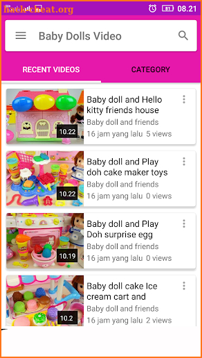 Dollhouse and baby friends screenshot