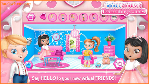 Dollhouse Decorating Games screenshot