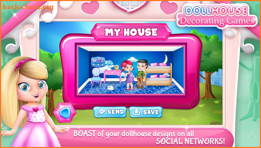 Dollhouse Decorating Games screenshot