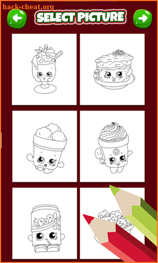 Dolls Coloring Book Games screenshot